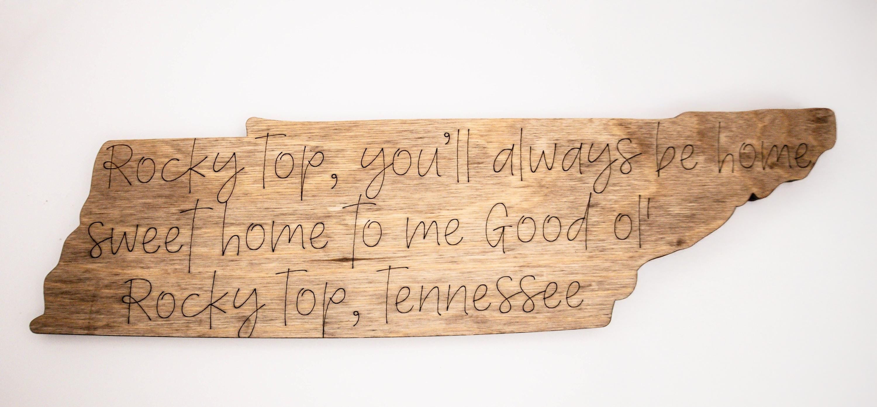 Personalized Key Hanger - Magnetic Tennessee State