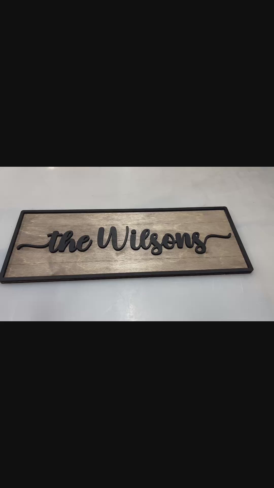 Personalized Name Sign for Home or Business - Custom Wall Art